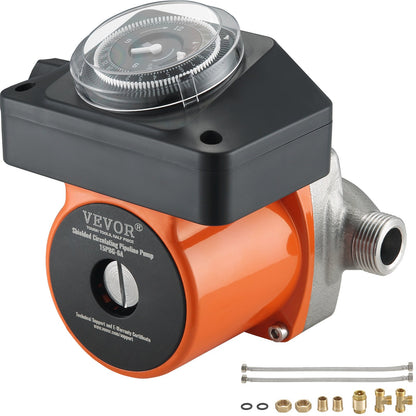 VEVOR Hot Water Recirculating Pump, 110V Water Circulator Pu 100W
