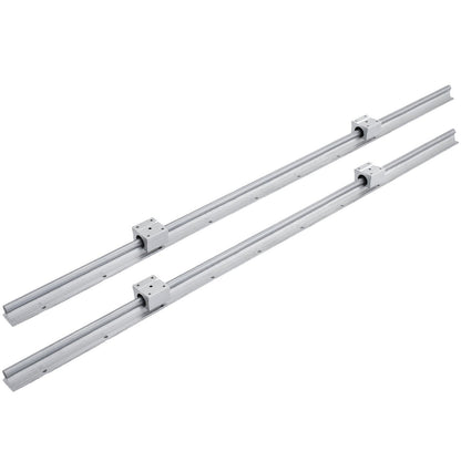 VEVOR Linear Guide Rail Set, SBR Linear Motion Rails with SB SBR12 / 1000 mm