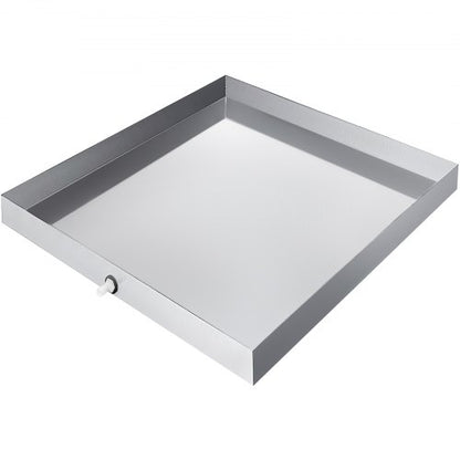 VEVOR 27 x 25 x 2.5 in Washing Machine Drain Pan, 304 Stainless Steel - view 1