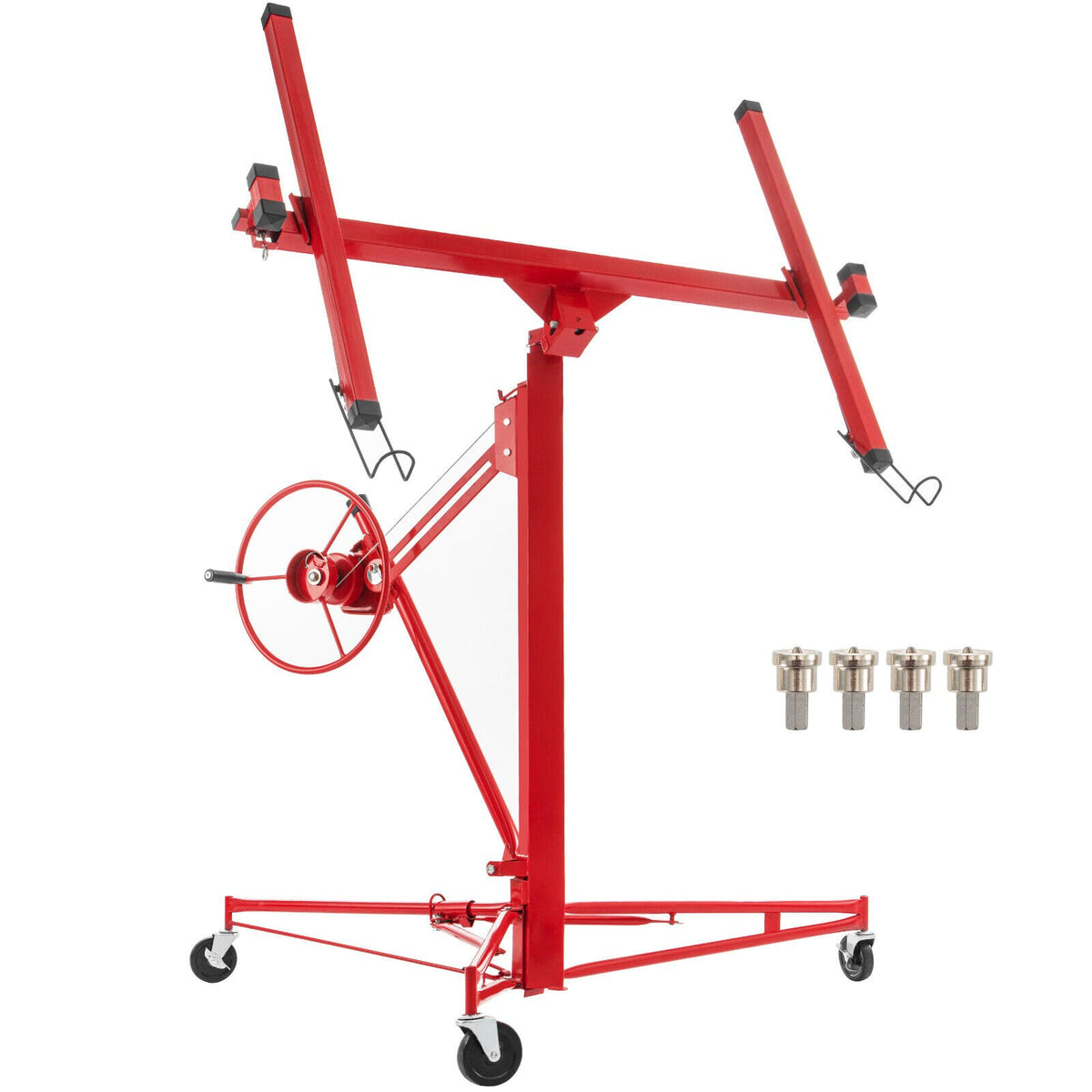 VEVOR Drywall Lift, 150 lbs Sheetrock Panel Hoist Jack with  11 ft / Steel