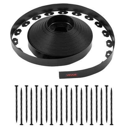 VEVOR Landscape Edging, Flexible Garden Border Edging for La 100 ft 1.5 inch