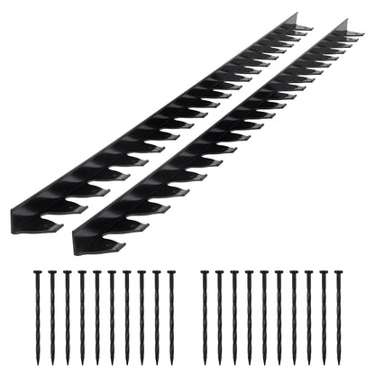 VEVOR Landscape Edging, Flexible Garden Border Edging for La 60 ft 1.7 inch