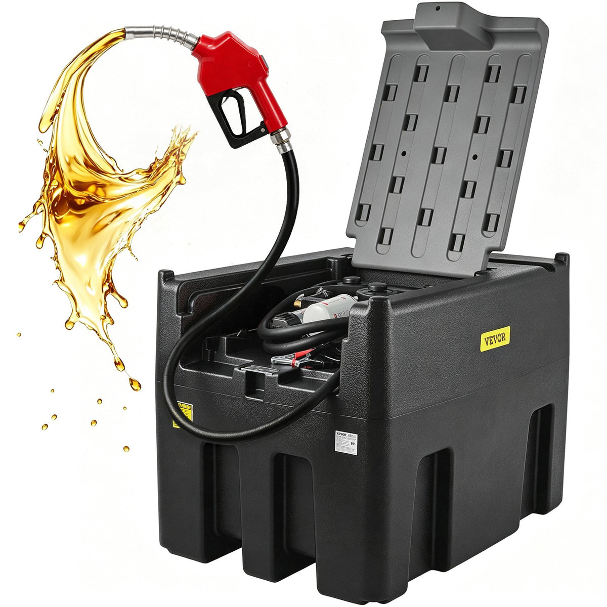VEVOR Portable Diesel Tank, 58 or 116 Gallon Fuel Caddy