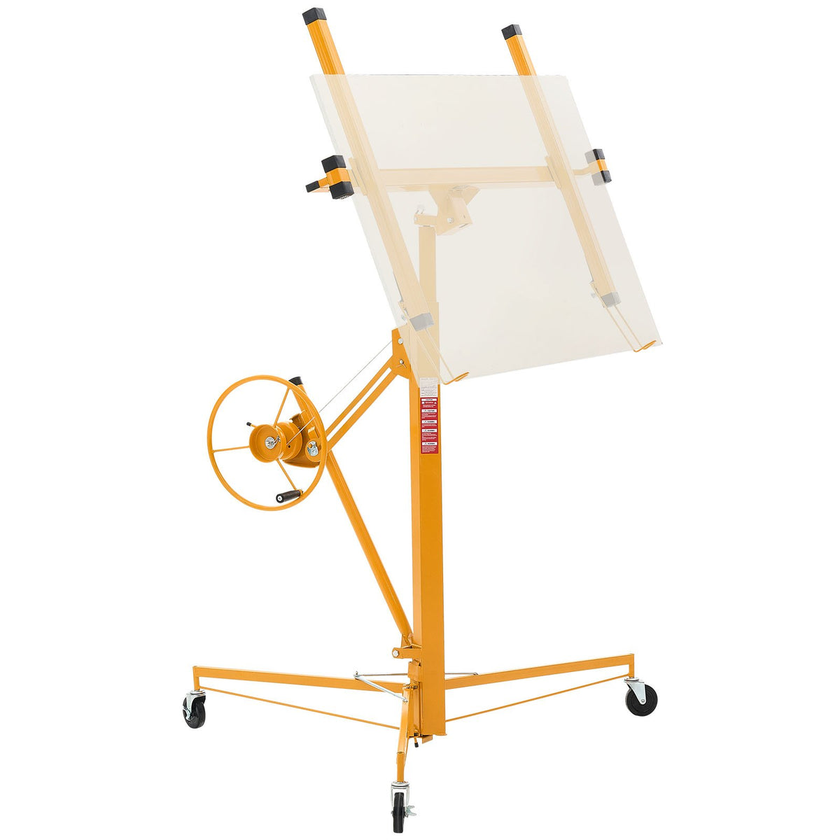 VEVOR Drywall Lift, 150 lbs Sheetrock Panel Hoist Jack with  11 ft / Yellow