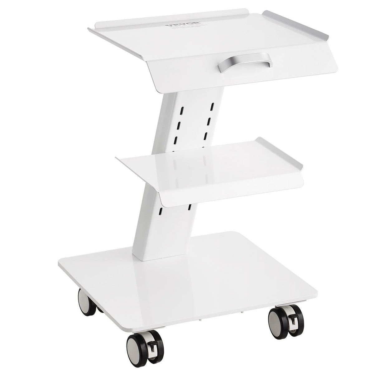 VEVOR Rolling Utility Cart Lab Trolley - 3 Layers