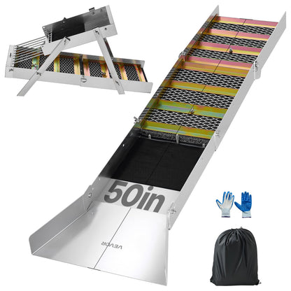 VEVOR Aluminum Alloy Sluice Box and Highbanker Kit 50 in / 2-in-1 Highbanker