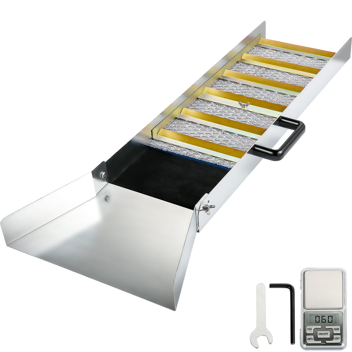 VEVOR Aluminum Alloy Sluice Box and Highbanker Kit 36 in / Sluice Box