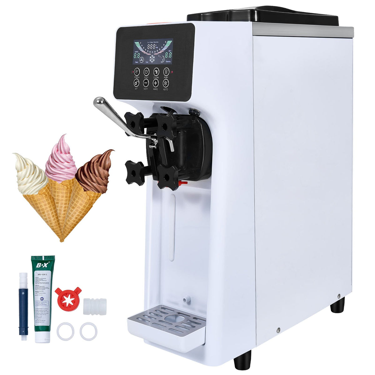 VEVOR Commercial Soft Serve Ice Cream Machine
