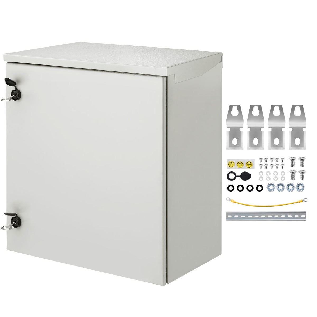 VEVOR Electrical Enclosure, NEMA 4 Outdoor Junction Box 24 x 24 x 12 in