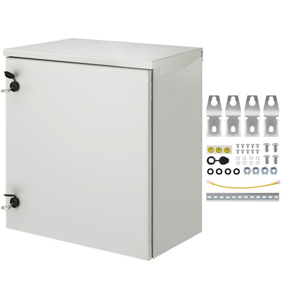 VEVOR Electrical Enclosure, NEMA 4 Outdoor Junction Box 24 x 24 x 12 in