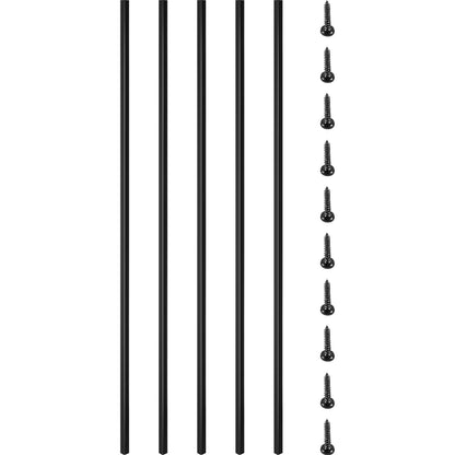 VEVOR Square Metal Deck Balusters & Spindles 16 PCS / 44 inch
