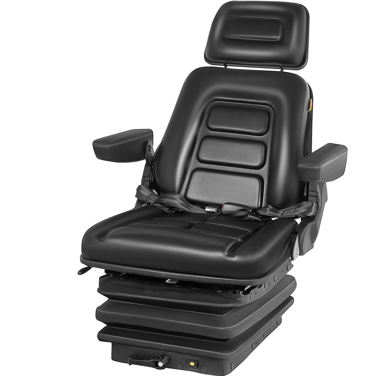 VEVOR Universal Equipment Seat, Replacement Seat for Forklif Suspension Type