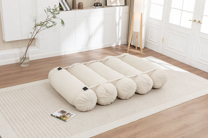Adjustable Floor Sofa, Corduroy Lazy Sofa with Adjustable Straps for Versatile Configurations, Multi-Person Leisure Chair, Suitable for Living Room, Bedroom and More image 12