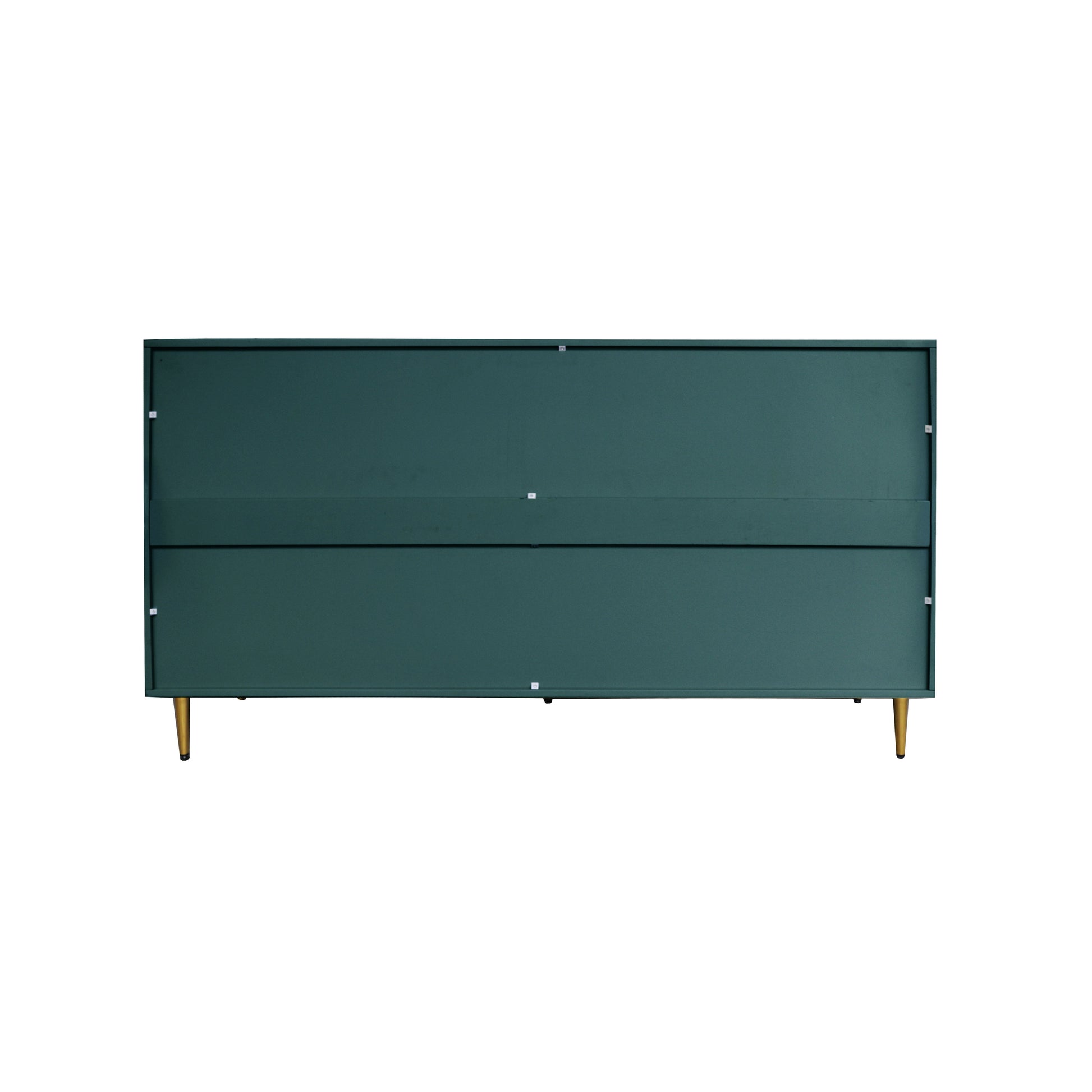 Modern Green Lacquered 4 Door Wooden Cabinet Sideboard Buffet Server Cabinet Storage Cabinet, for Living Room, Entryway, Hallway, Office, Kitchen and Dining Room image 11