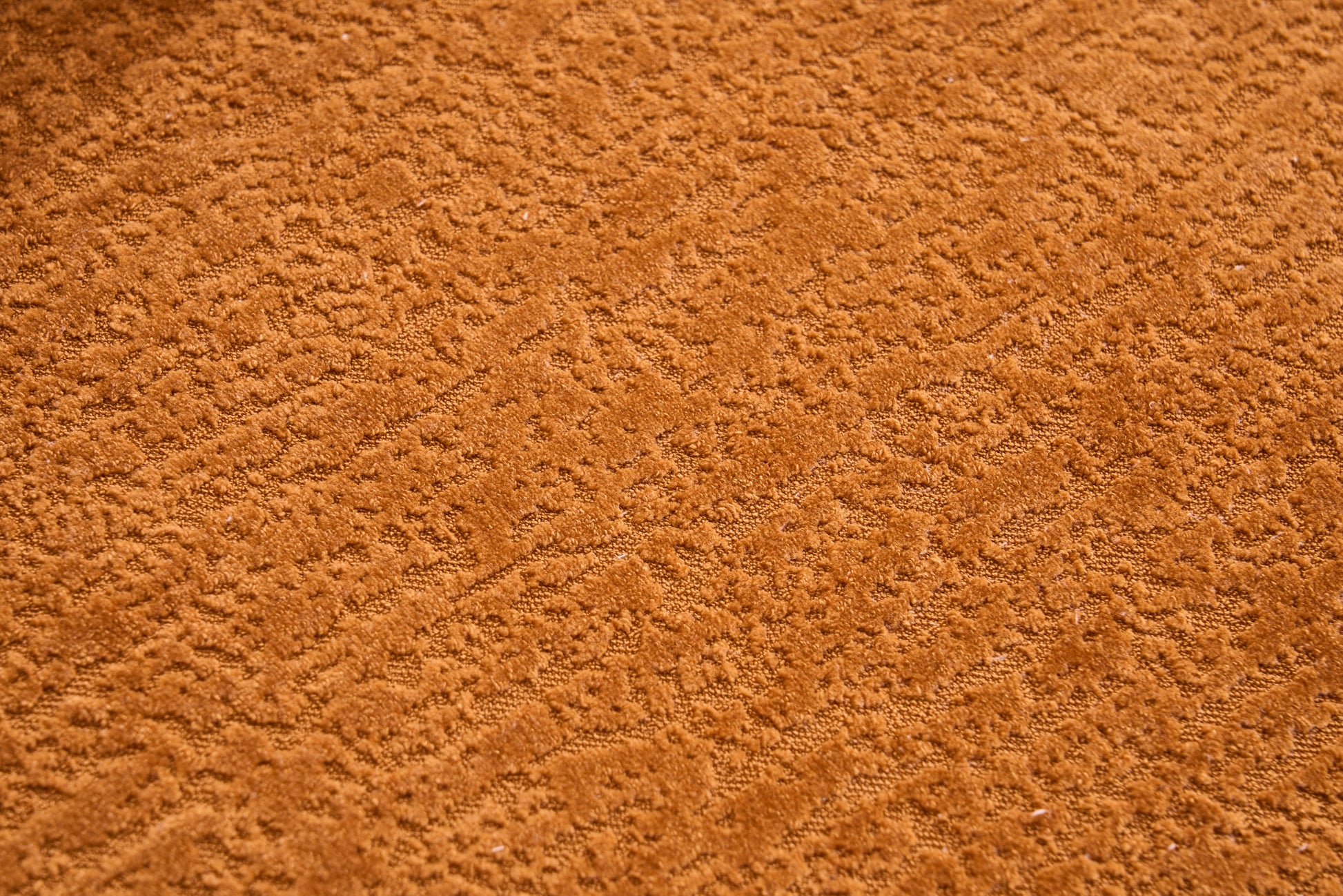 Compression Sponge Sofa Orange Curved Modular Sectional, 30D High-Density Chenille Sleeper Couch for Apartment, Living Room,110"L image 9