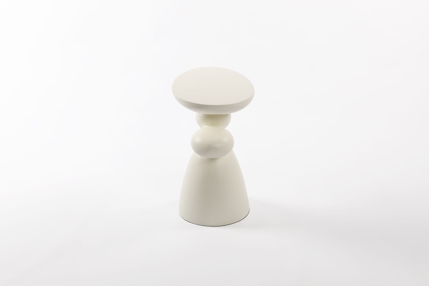 Lucky Stone End Table, Fiberglass Side Table, Modern Minimalist Corner Table, Coffee table with Decoration, Home Decor for Living Room, Bedroom, Guestroom image 6