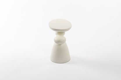 Lucky Stone End Table, Fiberglass Side Table, Modern Minimalist Corner Table, Coffee table with Decoration, Home Decor for Living Room, Bedroom, Guestroom image 6