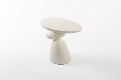 Lucky Stone End Table, Fiberglass Side Table, Modern Minimalist Corner Table, Coffee table with Decoration, Home Decor for Living Room, Bedroom, Guestroom image 7