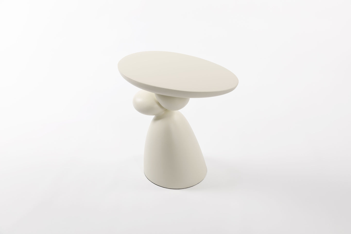 Lucky Stone End Table, Fiberglass Side Table, Modern Minimalist Corner Table, Coffee table with Decoration, Home Decor for Living Room, Bedroom, Guestroom image 7