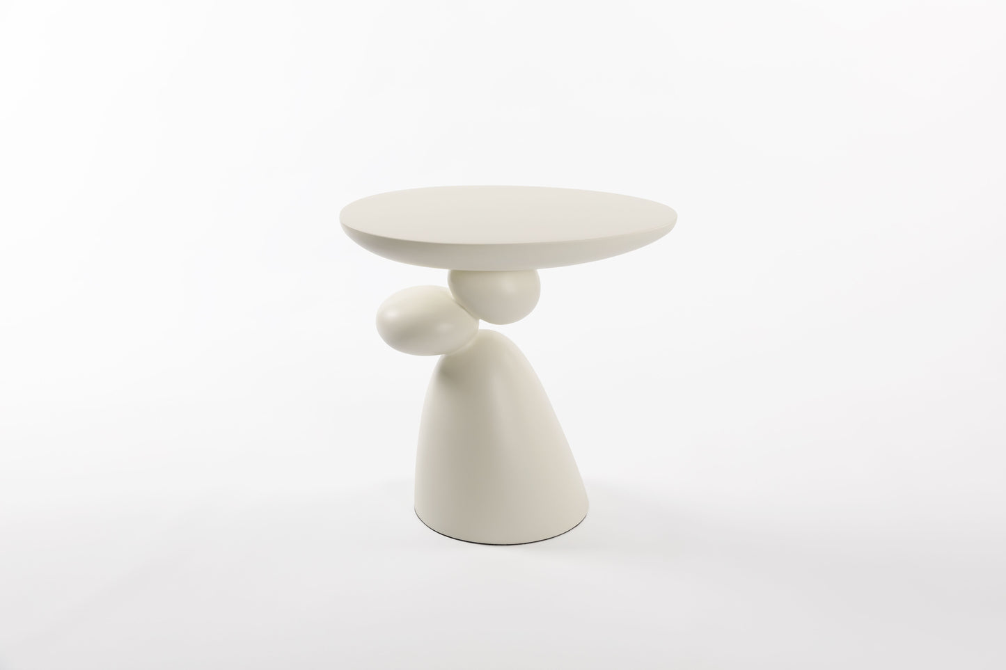 Lucky Stone End Table, Fiberglass Side Table, Modern Minimalist Corner Table, Coffee table with Decoration, Home Decor for Living Room, Bedroom, Guestroom image 8