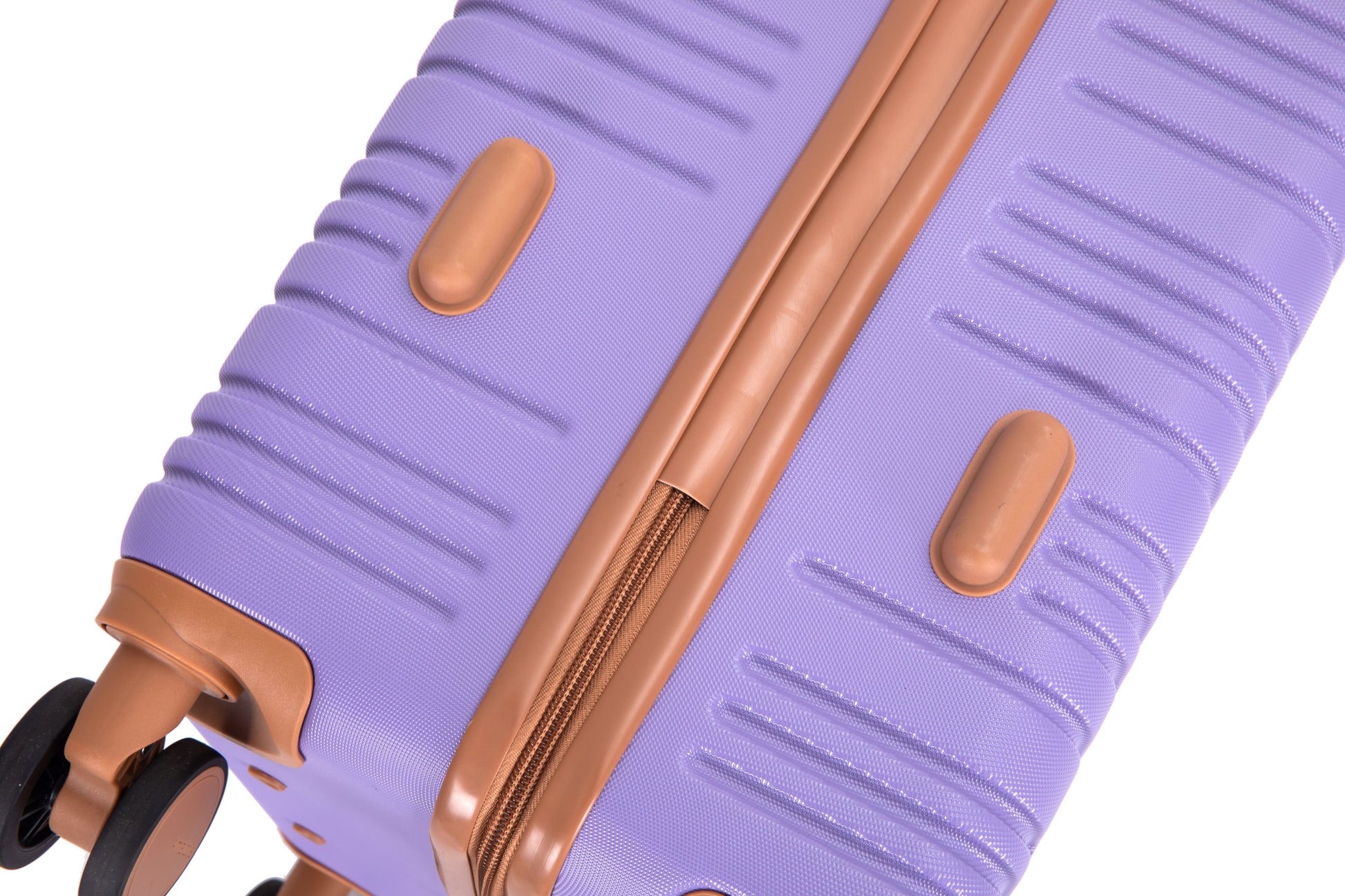 5-Piece Set (20"24"28 +a travel bag and a toiletry bag),Hard Case Spinner Wheels ABS Luggage Sets with TSA Lock Carry On Suitcase Luggage Durable Suitcase Color Matching LILAC image 10