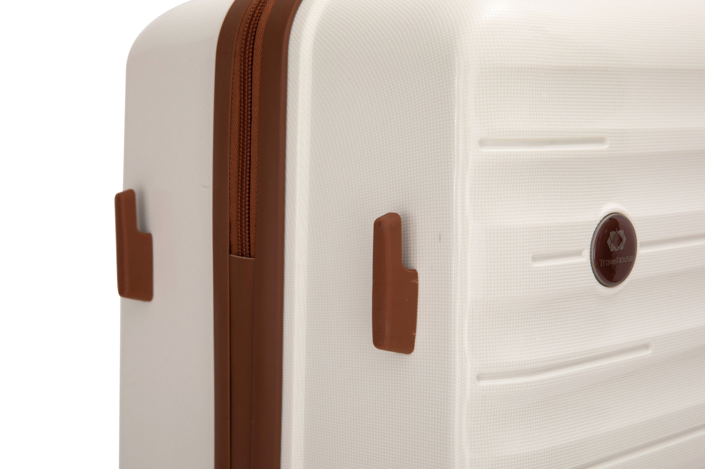 5-Piece Luggage Set,PP Hardshell Luggage Set with TSA Lock and Durable Spinner Wheels (20"24"28 +a travel bag and a toiletry bag,White) image 8