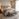 Bedroom Bench, French Vintage Tufted Entryway Bench, 43.3" Carving Upholstered End of Bed Bench with Distressed Wood Legs, Linen Ottoman Seat for Living Room, Foyer, Dining Room image 4