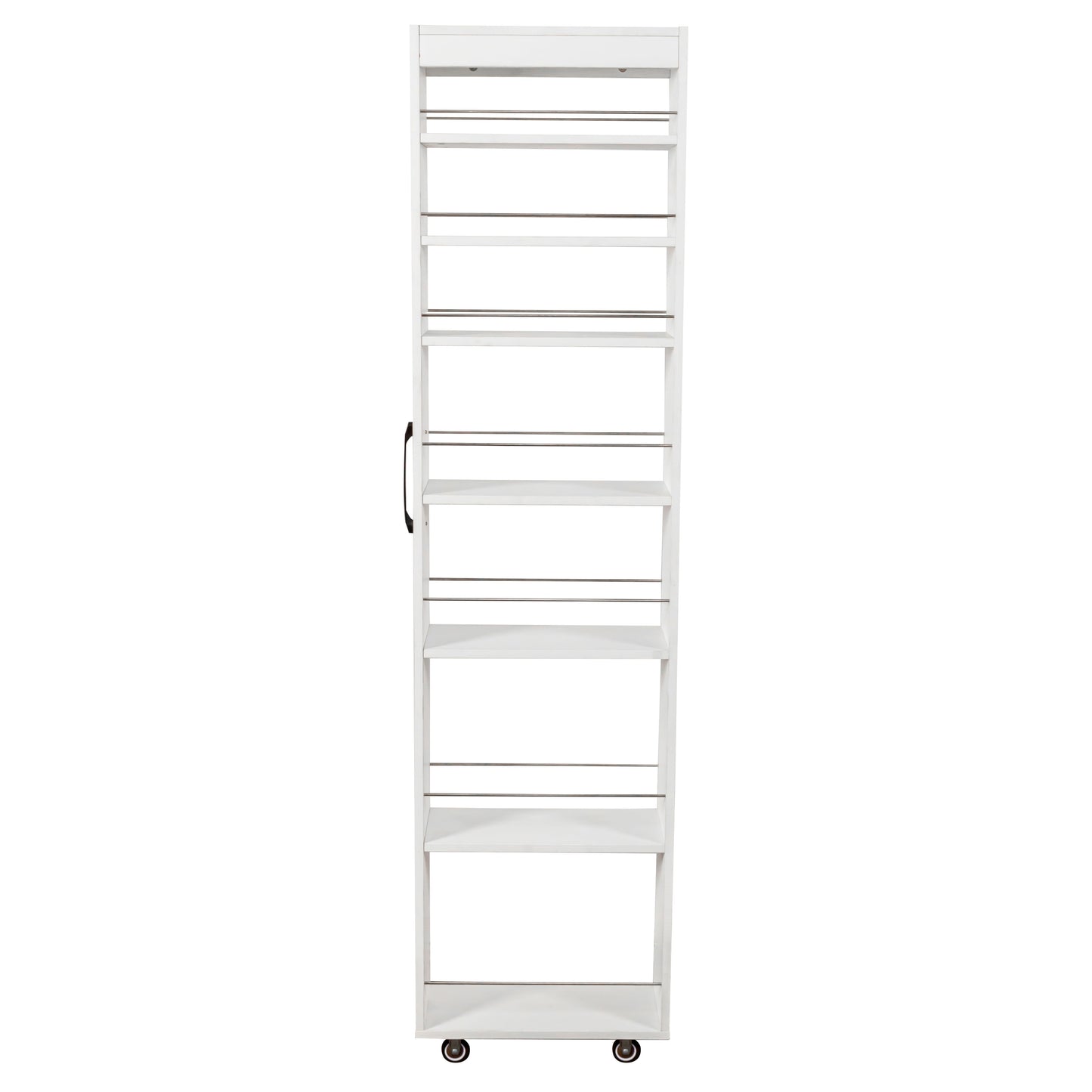 7 Tier multi-functional pull-out multi-tier storage Single-sided open shelf for Kitchen, Living Room & Narrow Spaces image 7