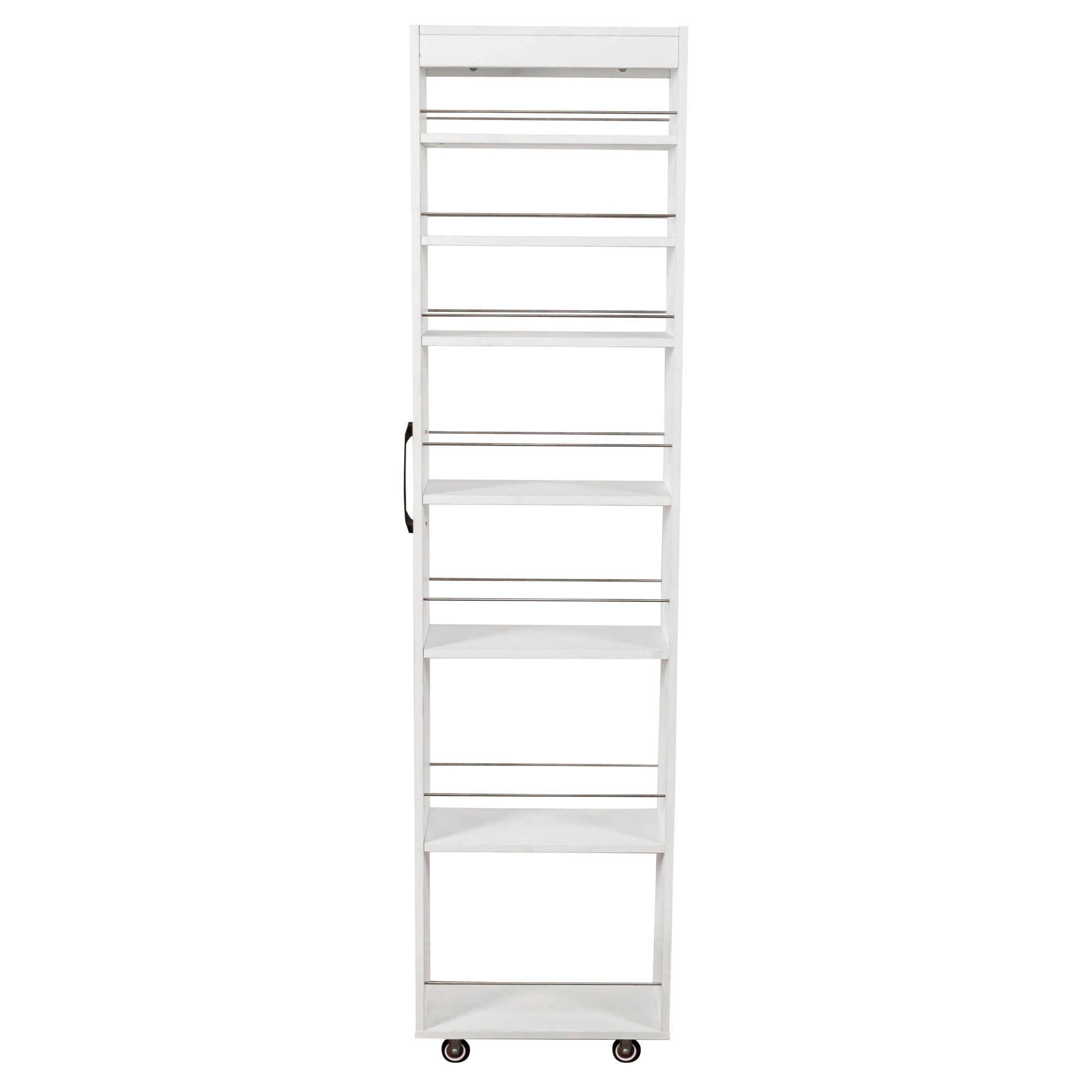 7 Tier multi-functional pull-out multi-tier storage Single-sided open shelf for Kitchen, Living Room & Narrow Spaces image 7