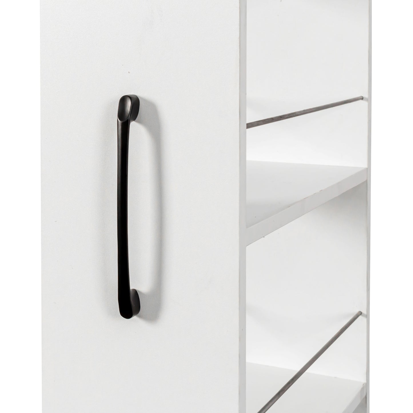 7 Tier multi-functional pull-out multi-tier storage Single-sided open shelf for Kitchen, Living Room & Narrow Spaces image 8