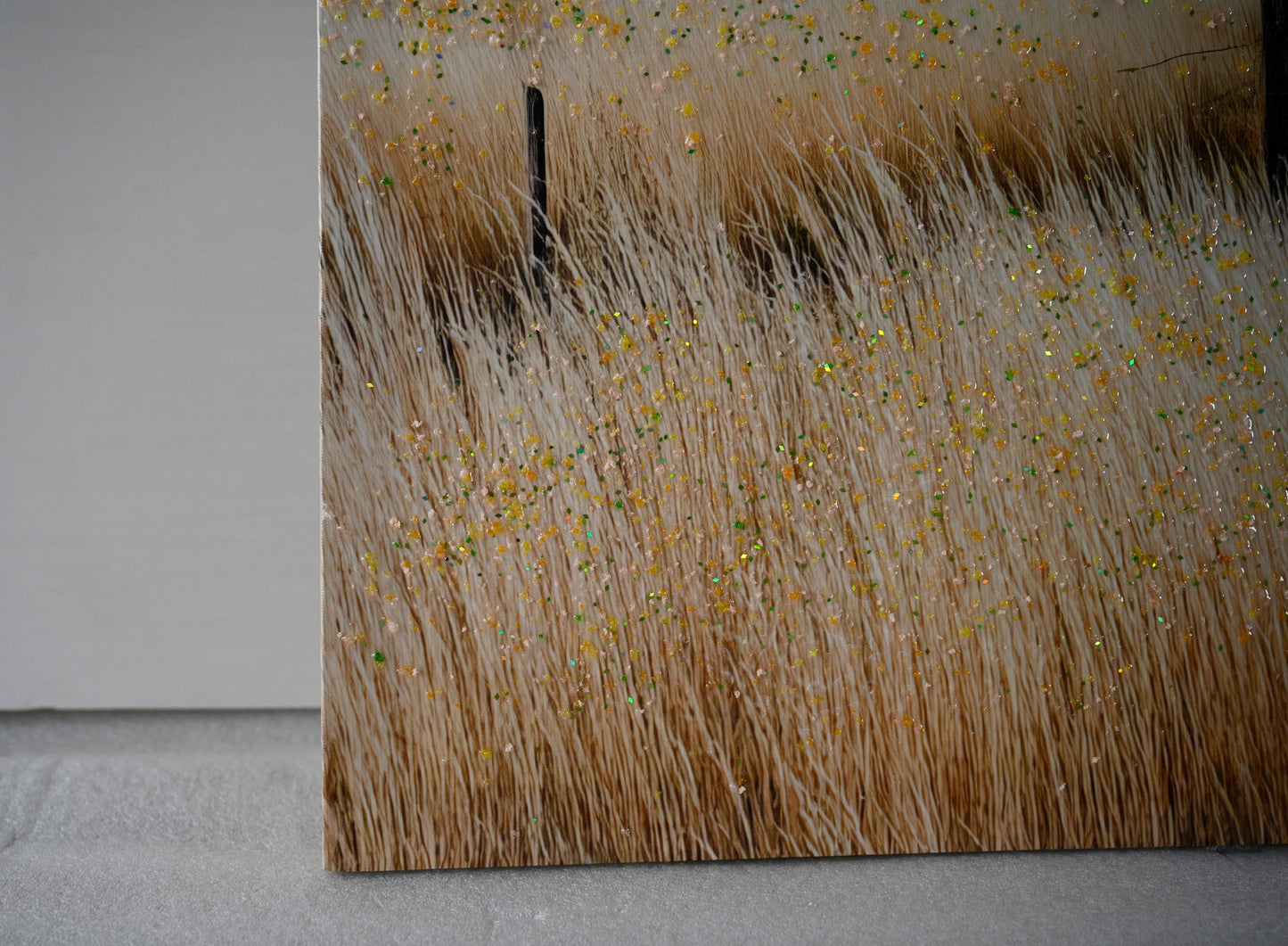 Framed farmhouse canvas art 20x28 inch detail view