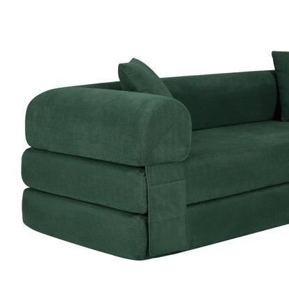 Convertible Sofa Bed Couch,80 Inch Boneless Couches for Living Room,Folding Sleeper Sofa Bed Queen with Storage,Corduroy Flod Out Couch Compressed Couch in a Box image 7