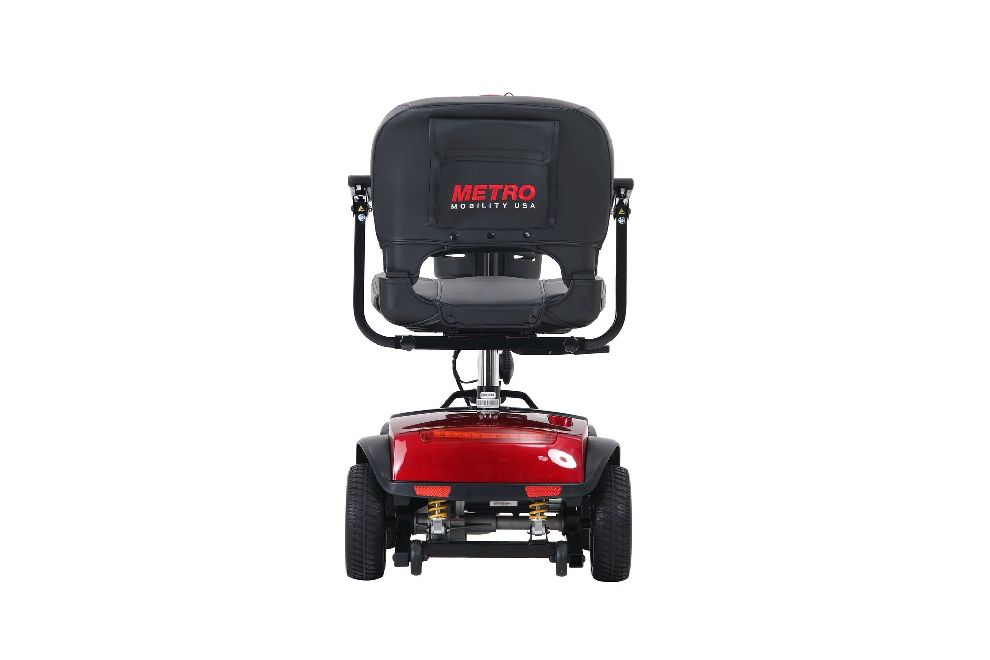 Four wheels Compact Travel Mobility Scooter with 300W Motor for Adult-300lbs, RED image 6