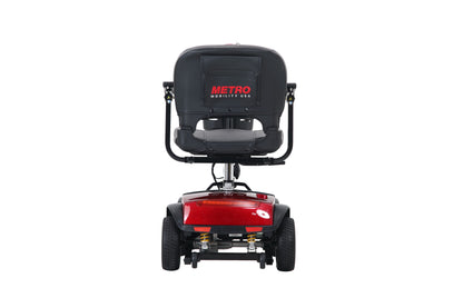 Four wheels Compact Travel Mobility Scooter with 300W Motor for Adult-300lbs, RED image 6