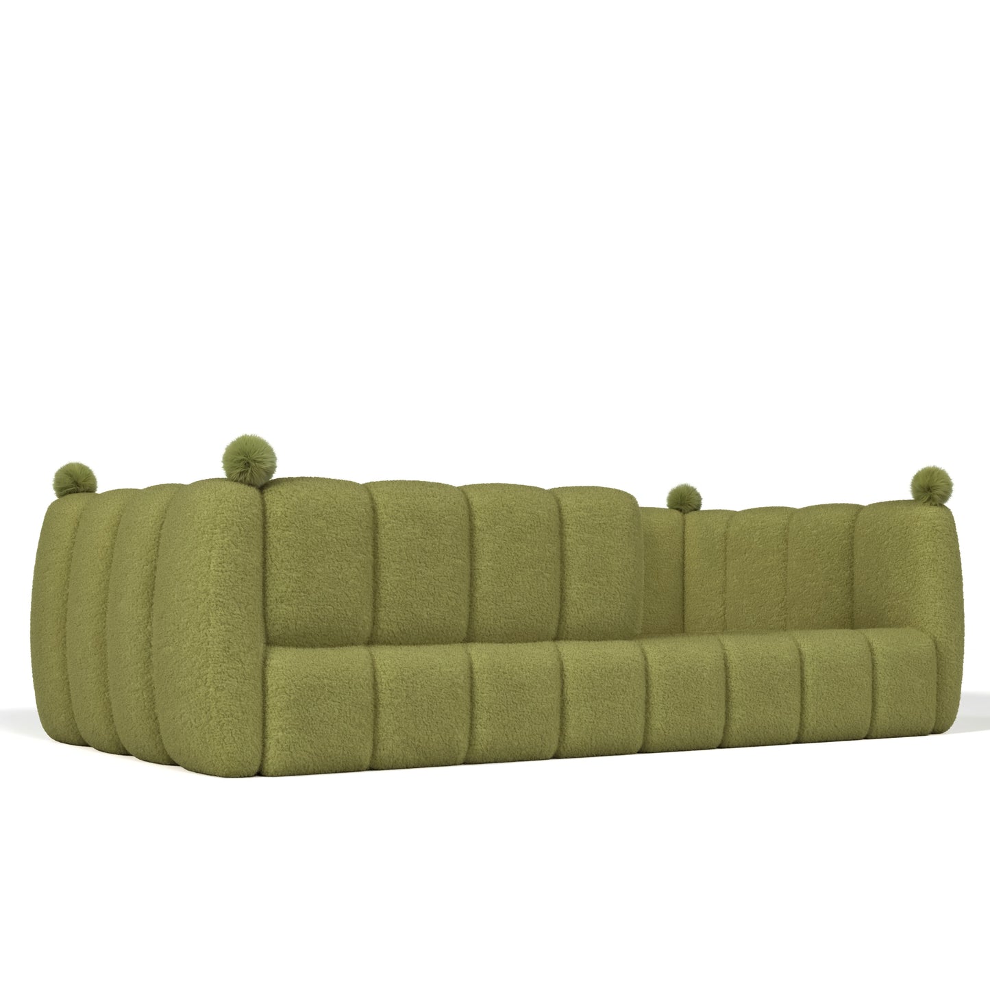 Twin Size Kids Soft Upholstered Floor Bed, Montessori Floor Bed with Full Surround Safety Rails, Low to Ground Child Bed Frame for Boys Girls, Green image 12