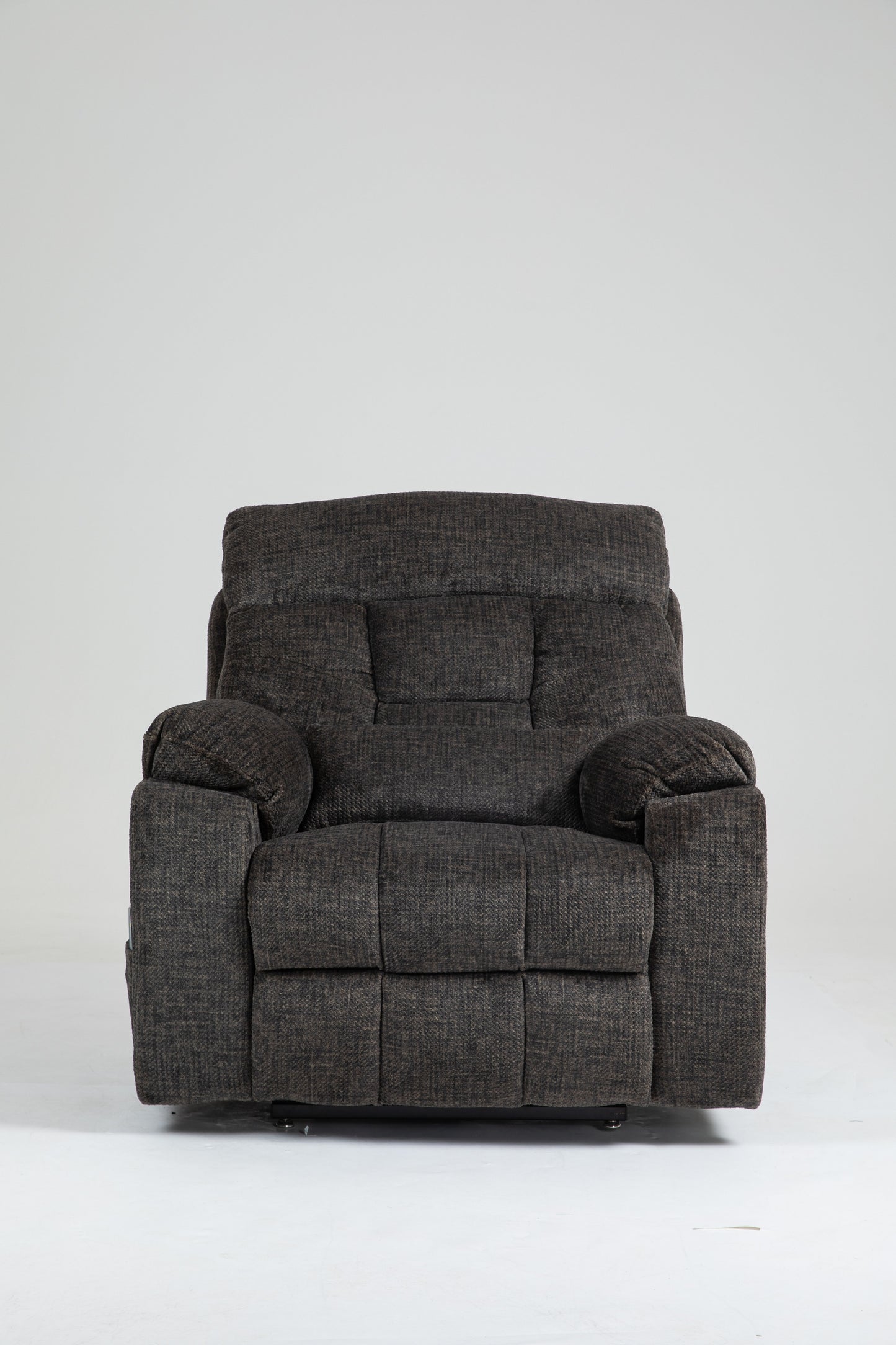 Old age electric lift chair, flat high density foam electric sofa, with heating and massage functions, can tilt to 180 degrees, 2 pocket cup holders, 2 remote controls, 4 OKIN motors image 9
