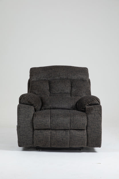 Old age electric lift chair, flat high density foam electric sofa, with heating and massage functions, can tilt to 180 degrees, 2 pocket cup holders, 2 remote controls, 4 OKIN motors image 9