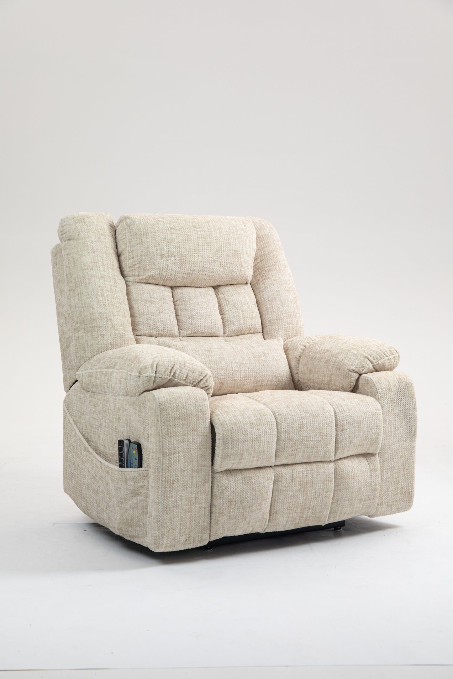 Power Lift Recliner Chair for Big and Tall Seniors: Lay Flat Lift Chair with Heat and Massage, Reclining to 180, 4 OKIN Motors, Adjustable Headrest and Lumbar image 7