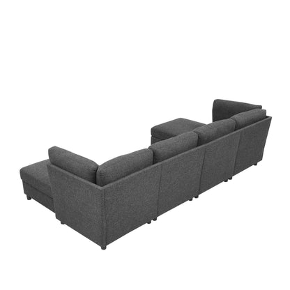 Modern Modular Corner Sofa - Freely Configurable with image 11