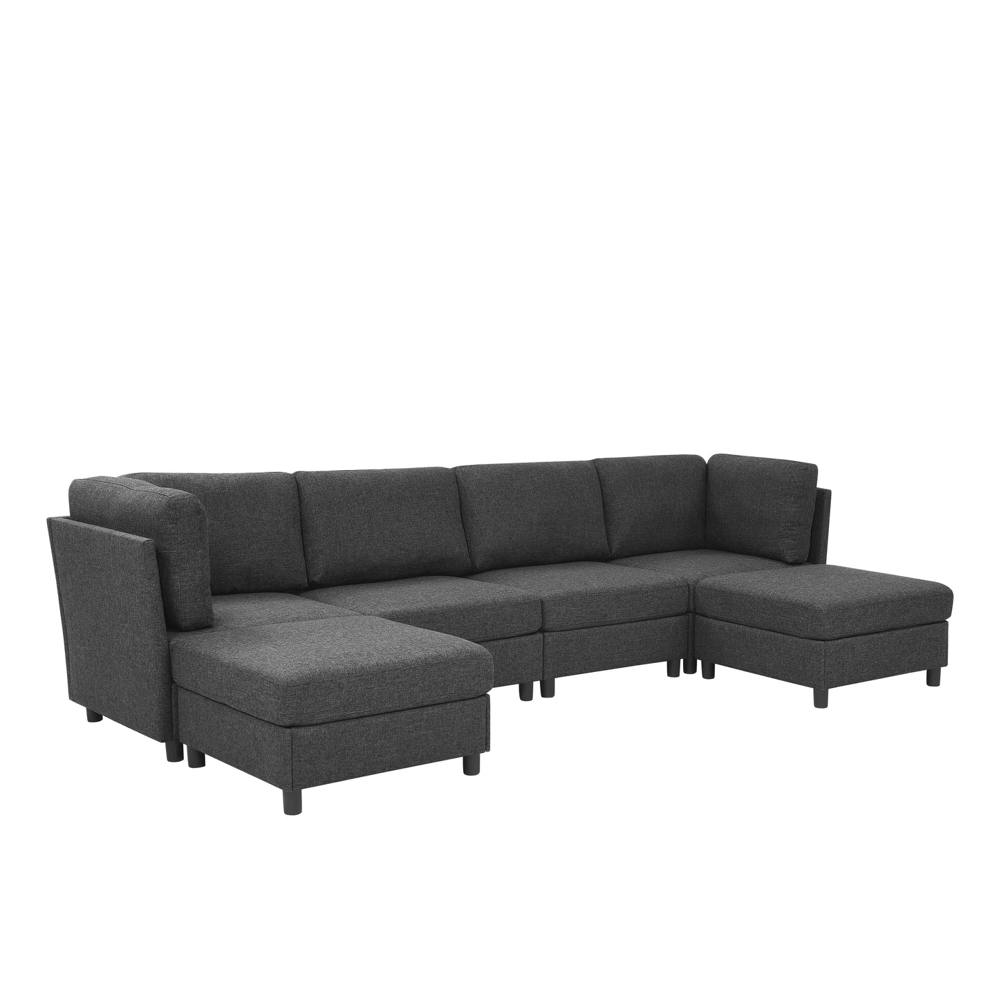 Modern Modular Corner Sofa - Freely Configurable with image 9