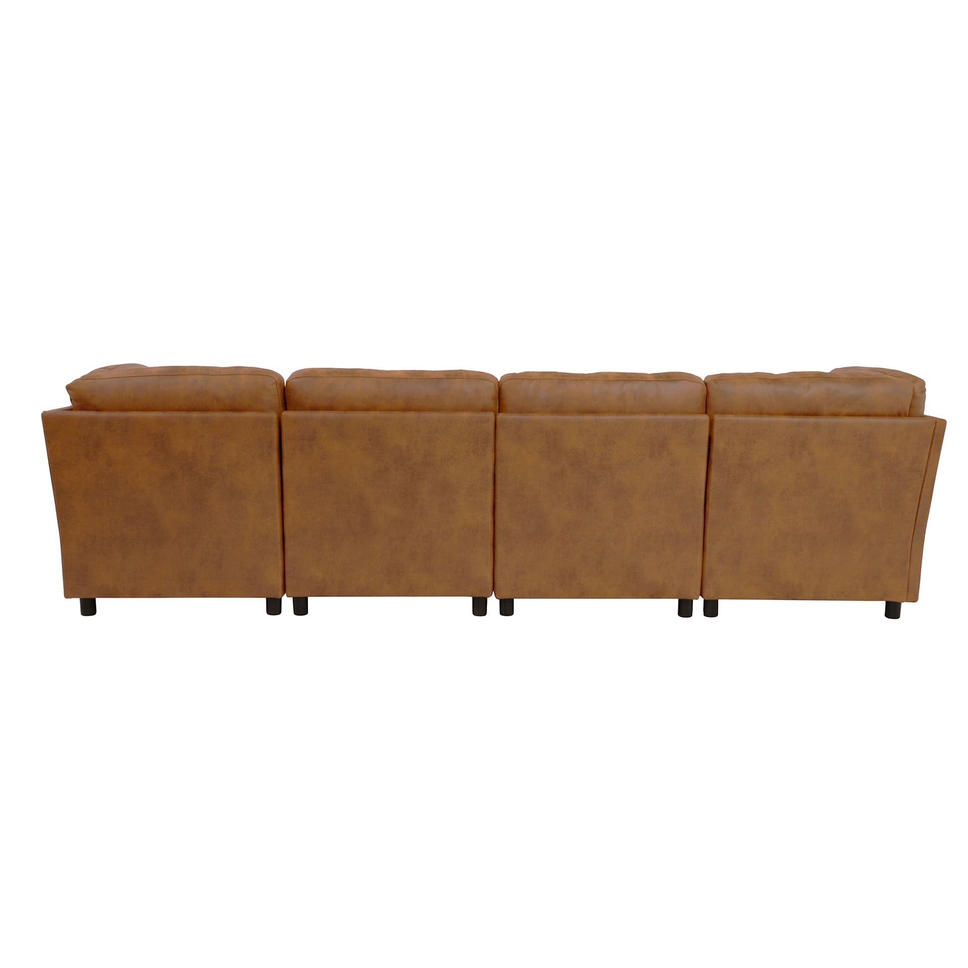 Modern Modular Corner Sofa Foil fabric Freely Configurable with image 12
