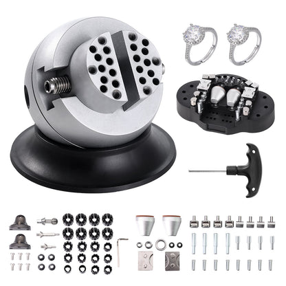 VEVOR Rotating Engraving Ball Vise 2.13 inch / Ring Exclusive Set Included