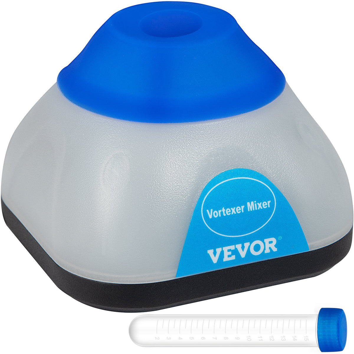 VEVOR Vortex Mixer, Mini Lab Vortex Mixer Shaker with Touch  Gray / 3000 RPM