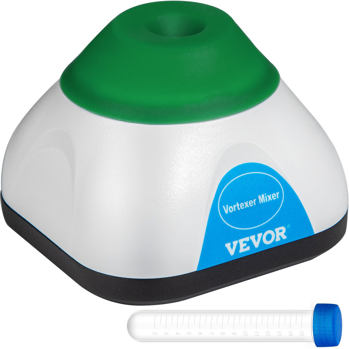 VEVOR Vortex Mixer, Mini Lab Vortex Mixer Shaker with Touch  Green / 5600 RPM