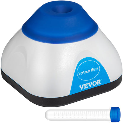 VEVOR Vortex Mixer, Mini Lab Vortex Mixer Shaker with Touch  Blue / 5600 RPM