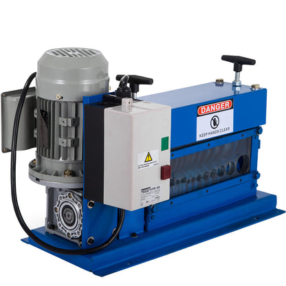 VEVOR Wire Stripping Machine, Electric & Manual Cable Stripp Electric 370 W | 18 AWG-1 in | 11 Channels