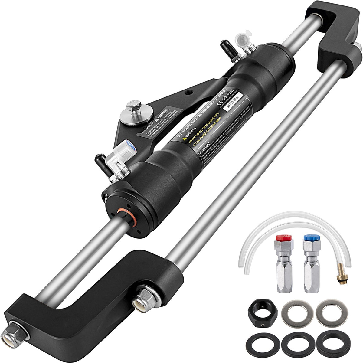 vevor-300hp-hydraulic-outboard-steering-system Steering Cylinder, HC5358-3
