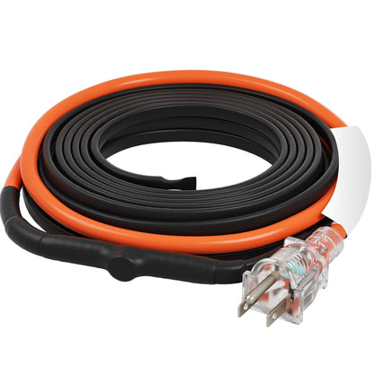 VEVOR Self-Regulating Pipe Heating Cable 5W/ft Heat Tape 12 ft