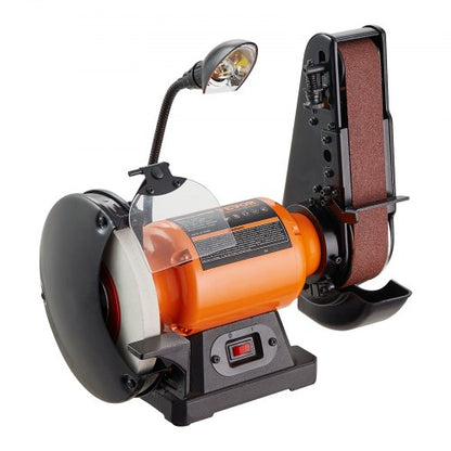 VEVOR bench grinder and belt sander combo 8-inch Bench Grinder