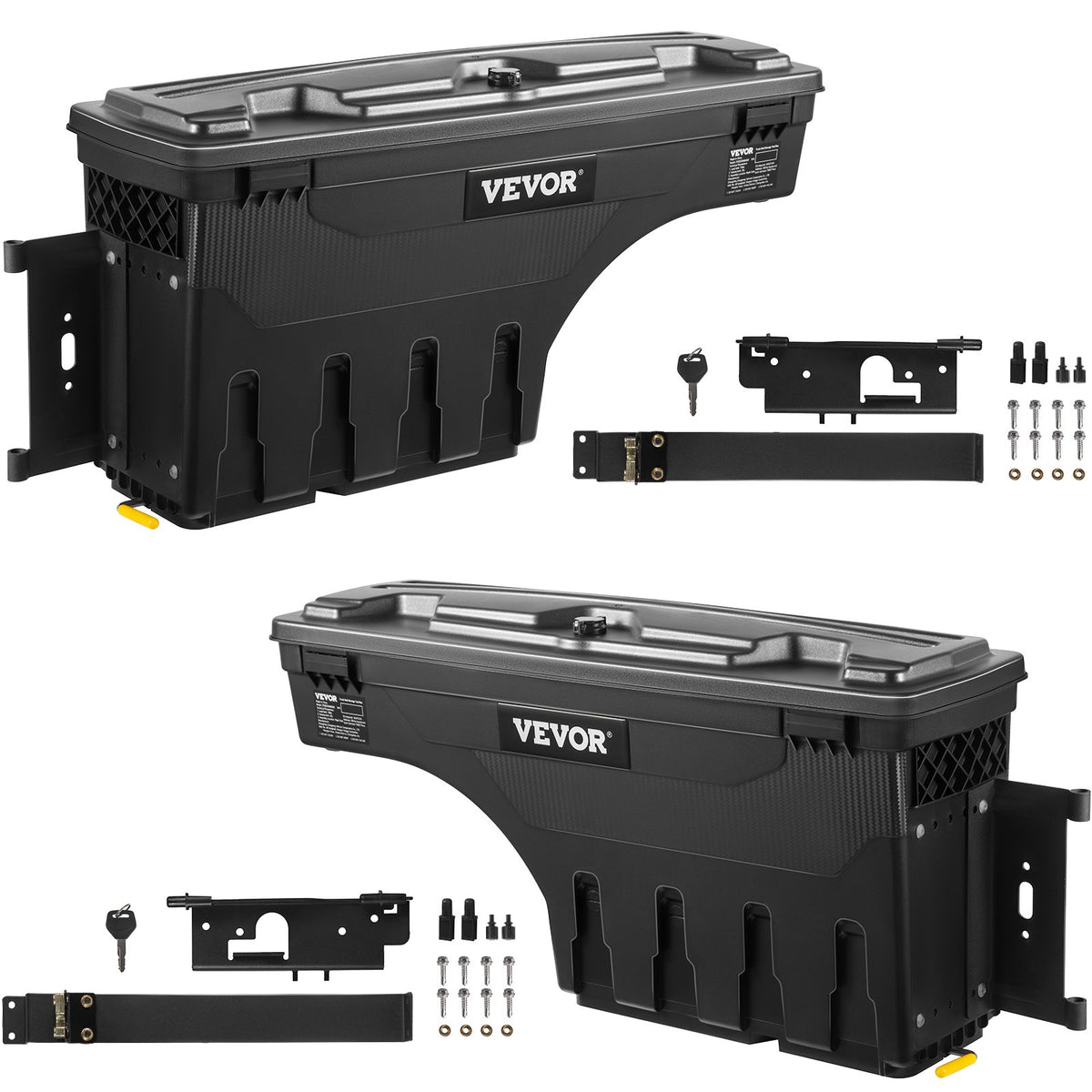 VEVOR Truck Bed Storage Box Chevy Silverado 1500 2019-2020 / Pair (Left and Right)